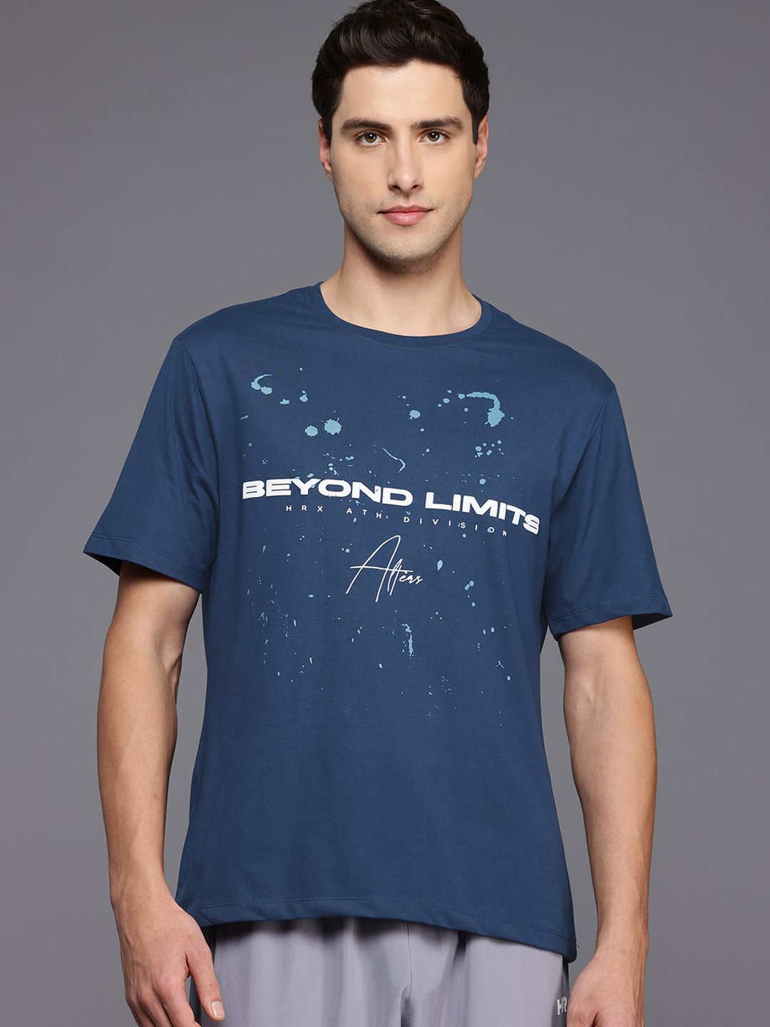 HRX by Hrithik Roshan Printed Lifestyle T-shirt