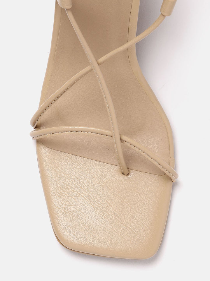 Lino Perros Strappy Mid-Top Slim Heels