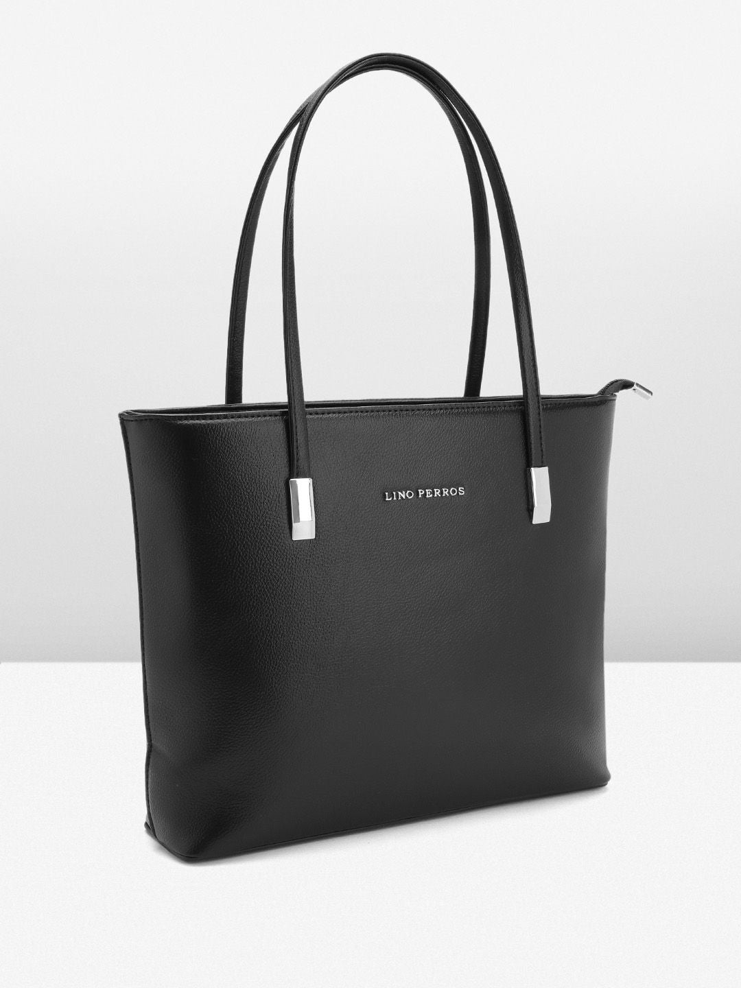 Lino Perros Textured Structured Shoulder Bag