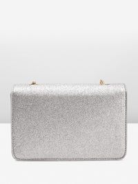 Lino Perros Structured Shimmery Sling Bag
