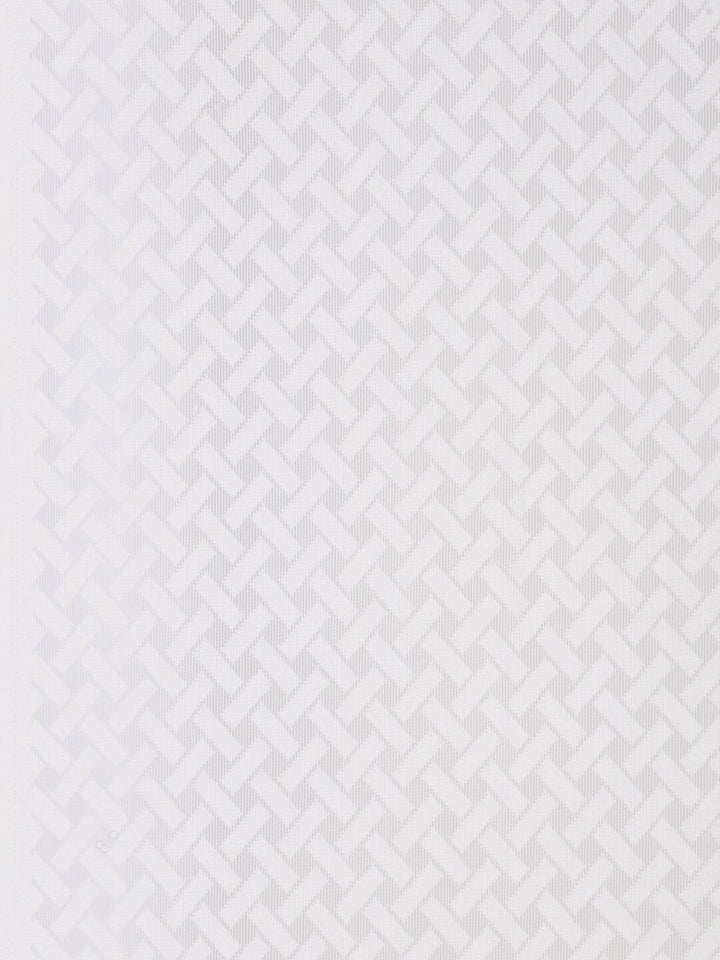 HOSTA HOMES Cream-Coloured Geometric Long Door Curtain