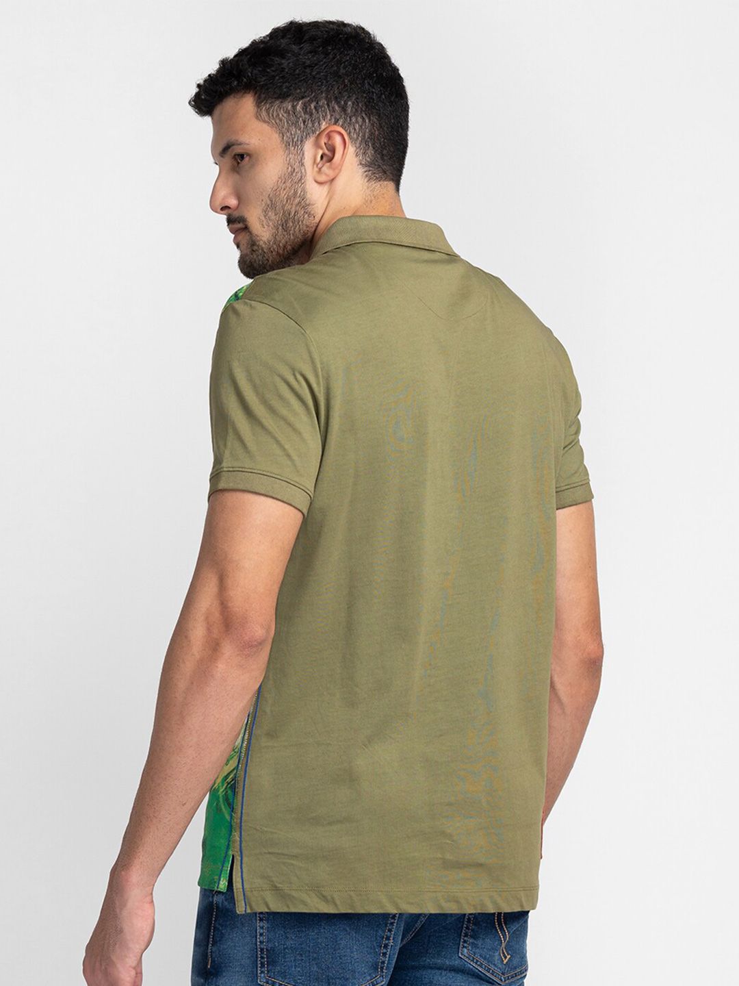 Being Human Abstarct Printed T-shirt