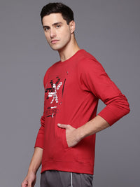HRX by Hrithik Roshan Printed Lifestyle Sweatshirt