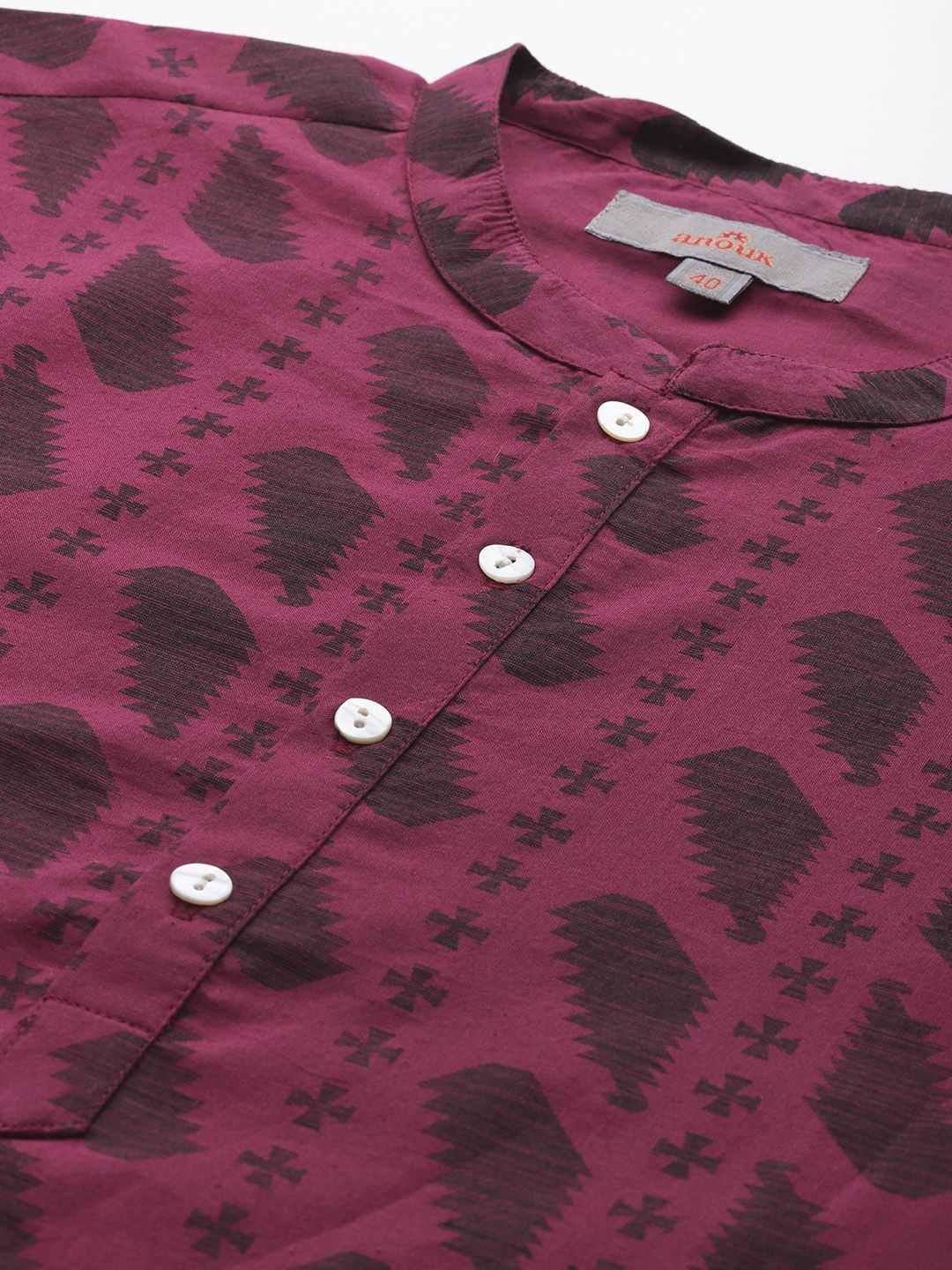 Anouk Printed Pure Cotton Kurta
