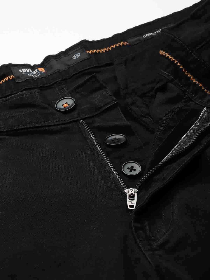 SPYKAR Men Regular Fit Cargos Trousers