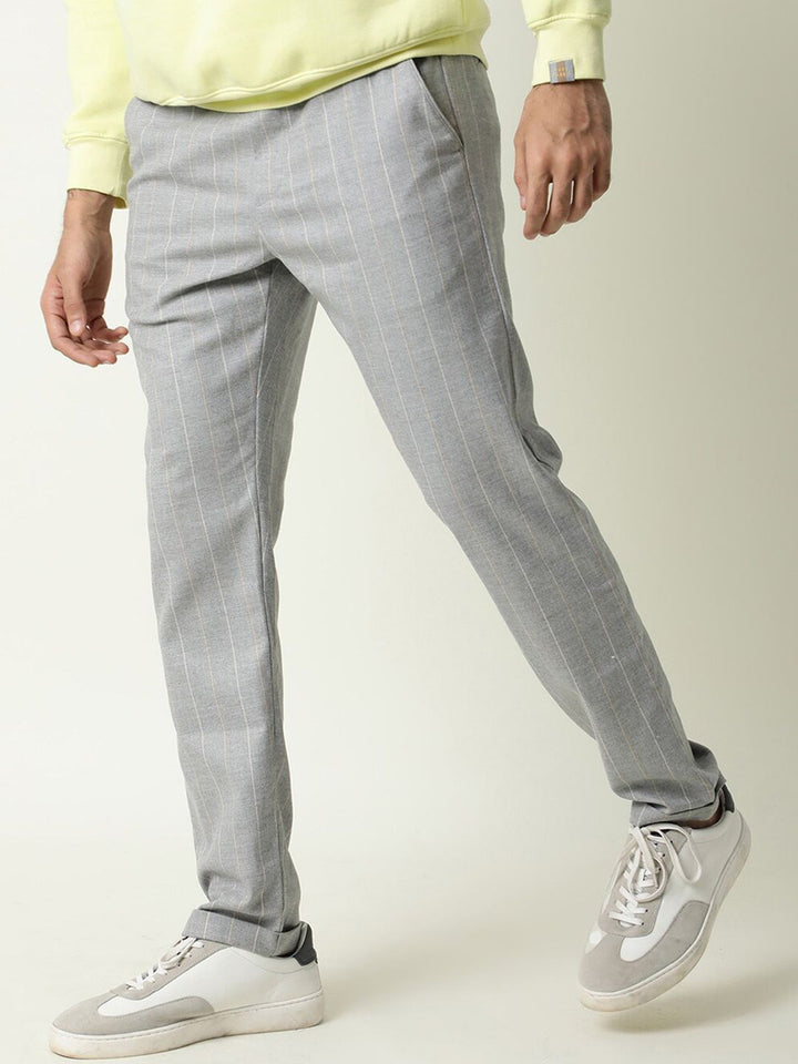 RARE RABBIT Men Slim Fit Trousers