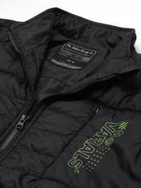 The Indian Garage Co Men Zip-Jacket Slim Fit Puffer Jacket