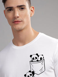 ADRO Men Printed Pockets T-shirt