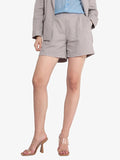 RAREISM Women Mid-Rise Cotton Shorts