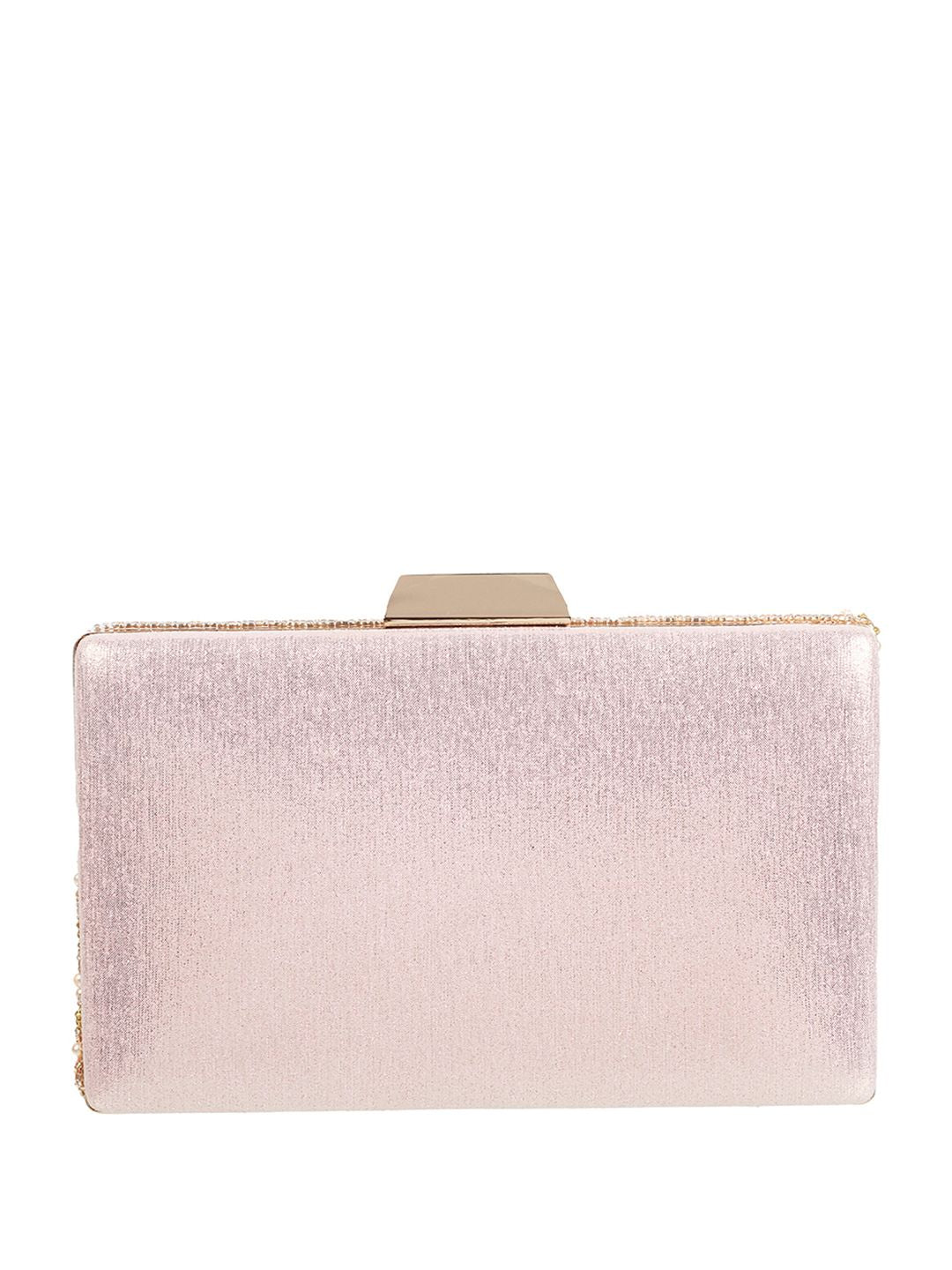 Metro Embellished Box Clutch