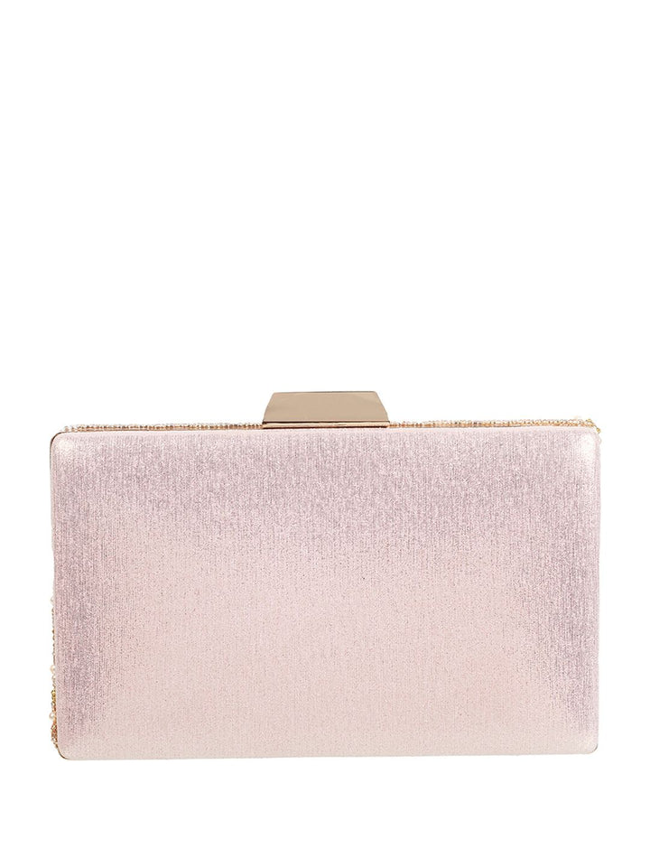 Metro Embellished Box Clutch