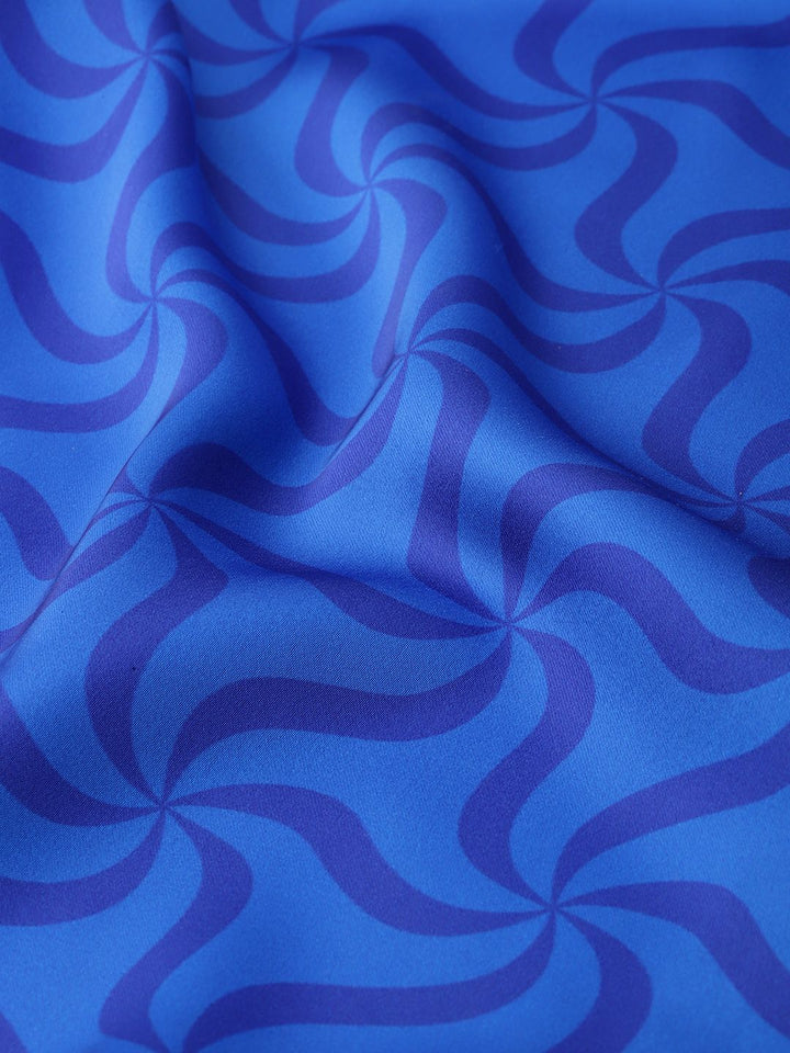 DressBerry Abstract Madness The 70s Edit Shirt Style Top