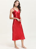 DressBerry Shoulder Straps Sleeveless Maxi Nightdress