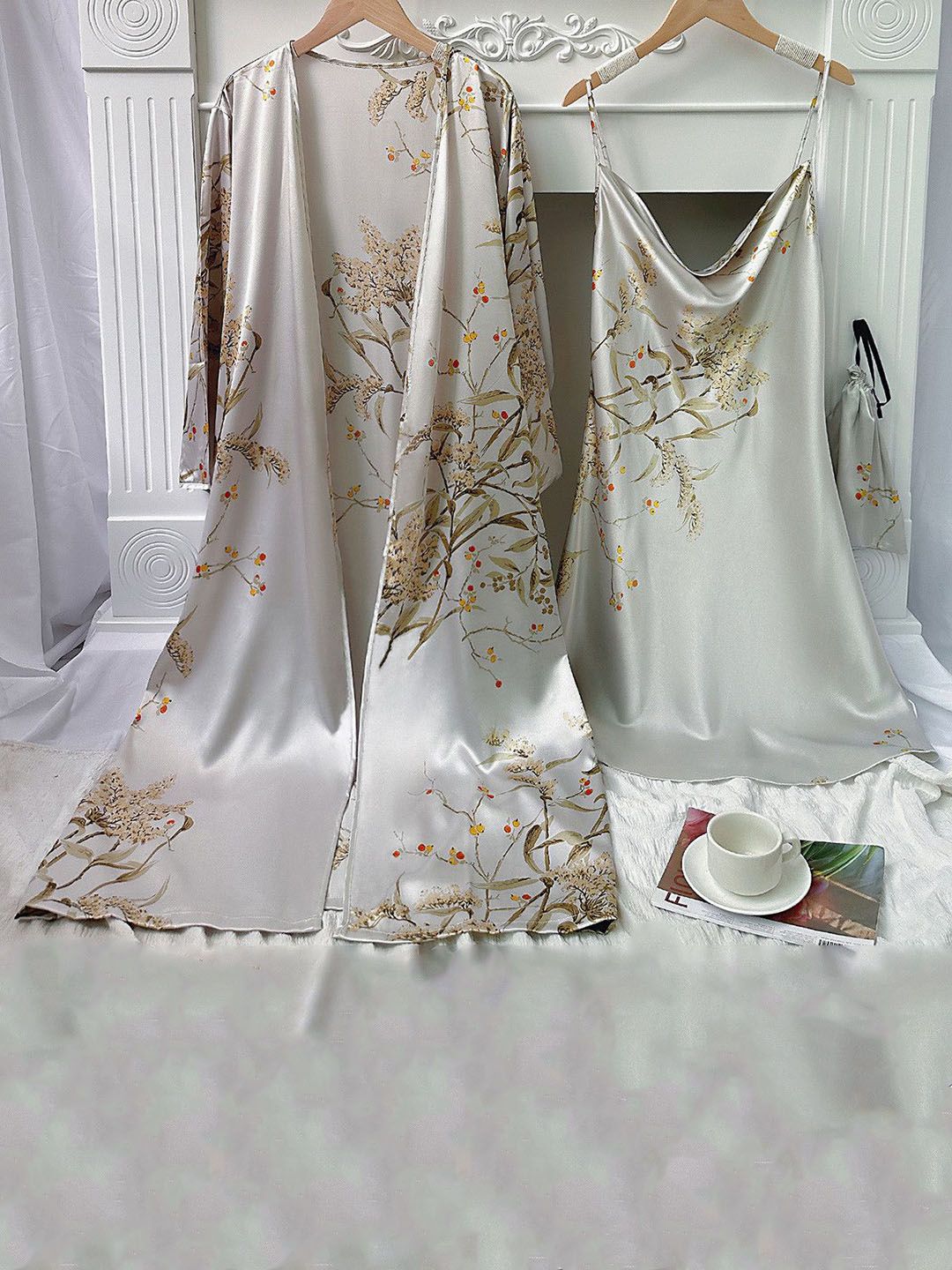 DressBerry Printed Maxi Nightdress