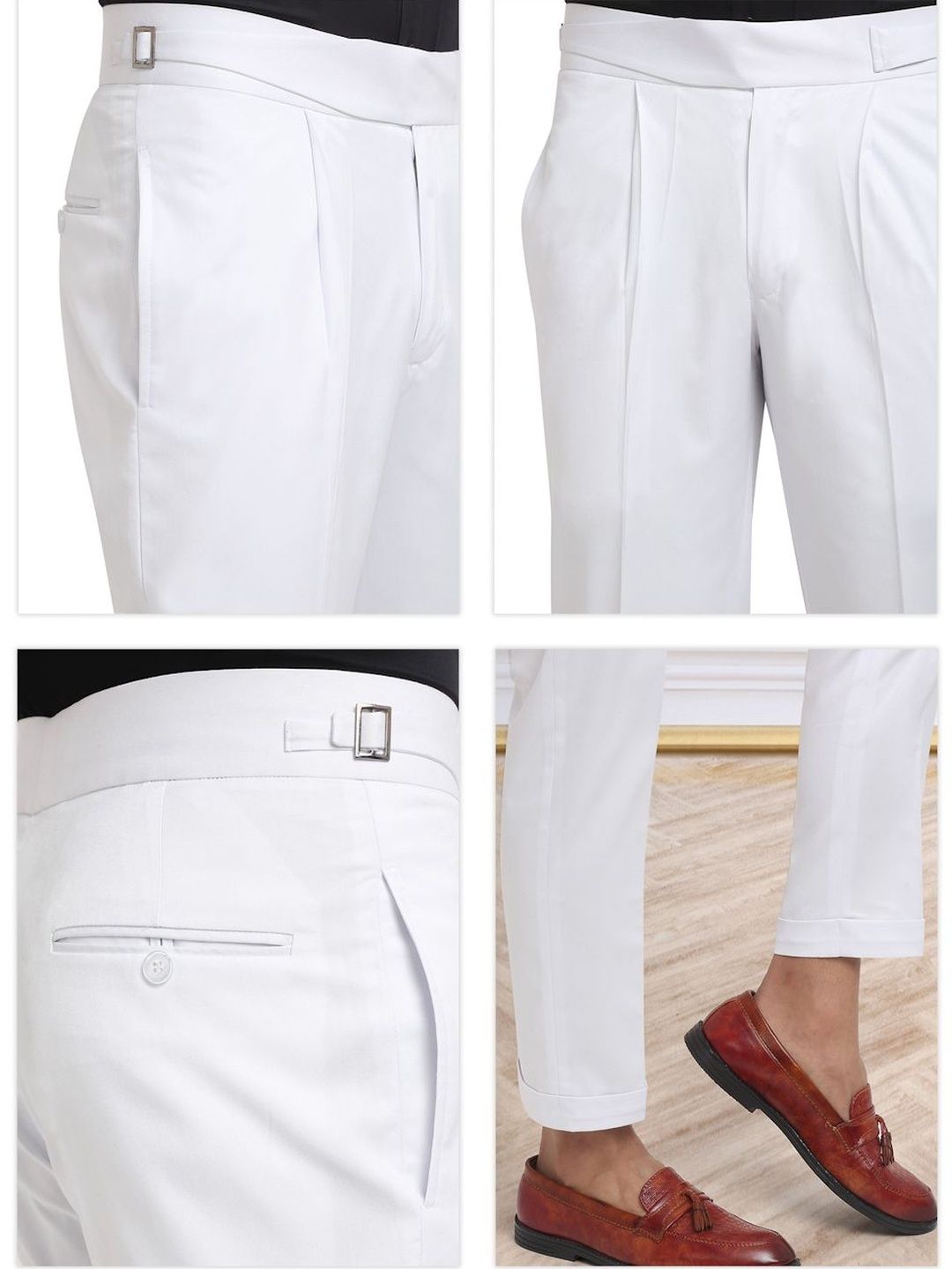 Moda Rapido Men Slim Fit Easy Wash Trousers