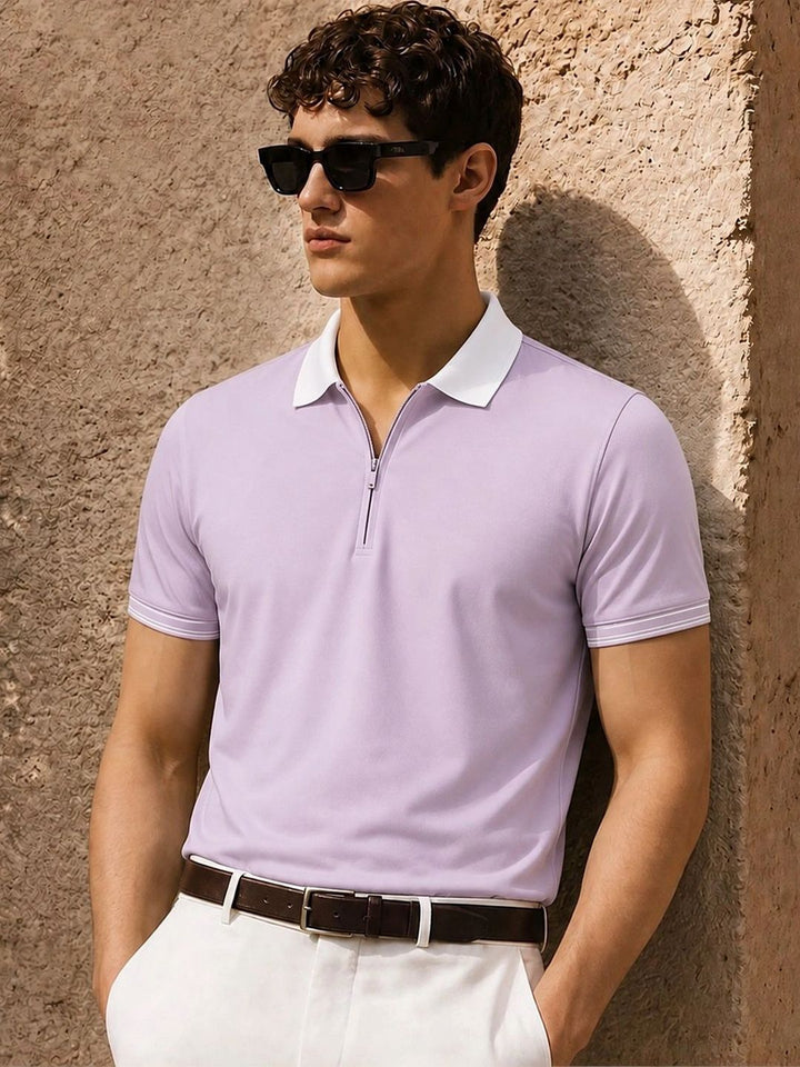 Baju-T Kolar Polo ADRO Lelaki