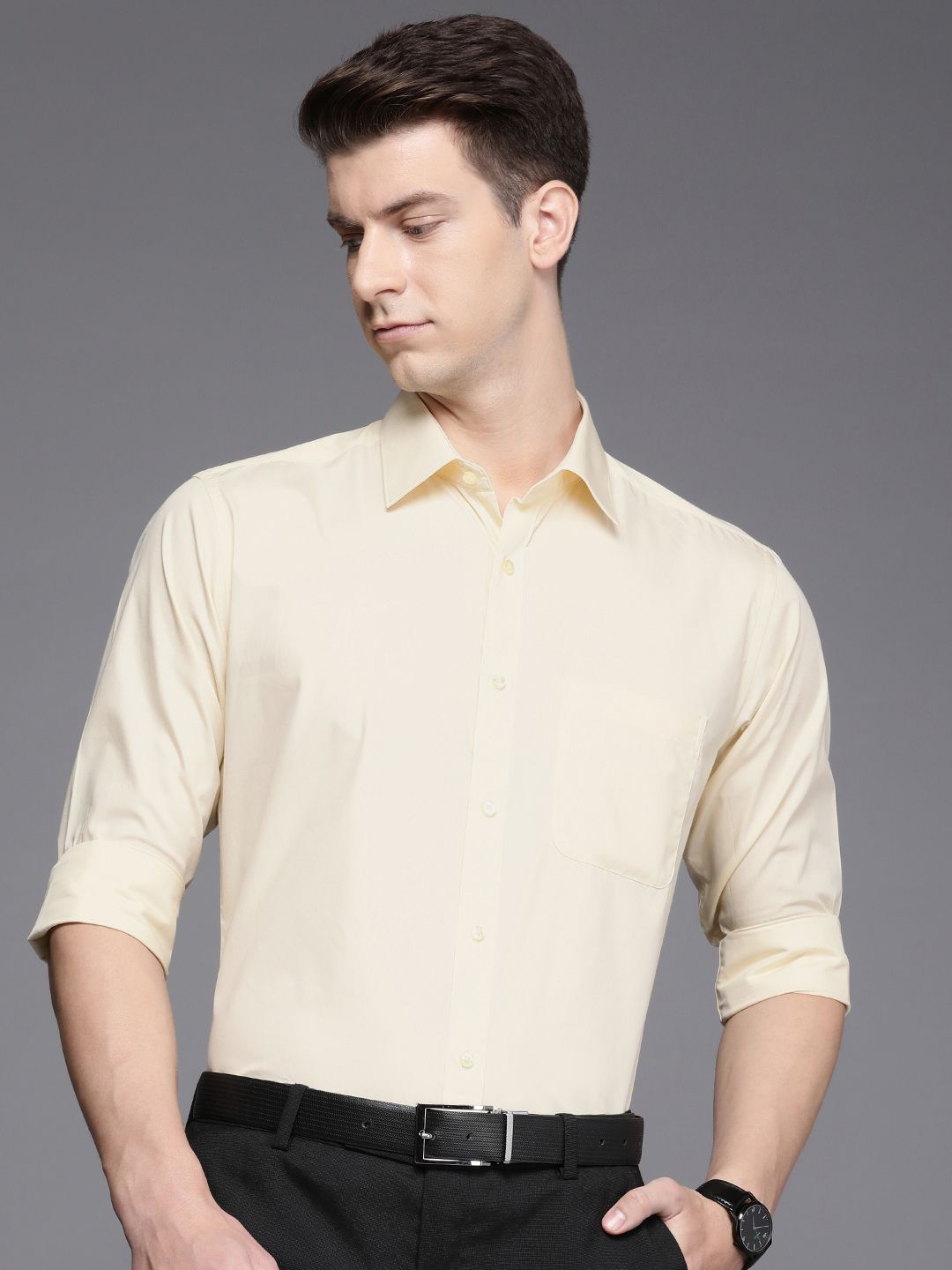 Raymond Pure Cotton Slim Fit Formal Shirt