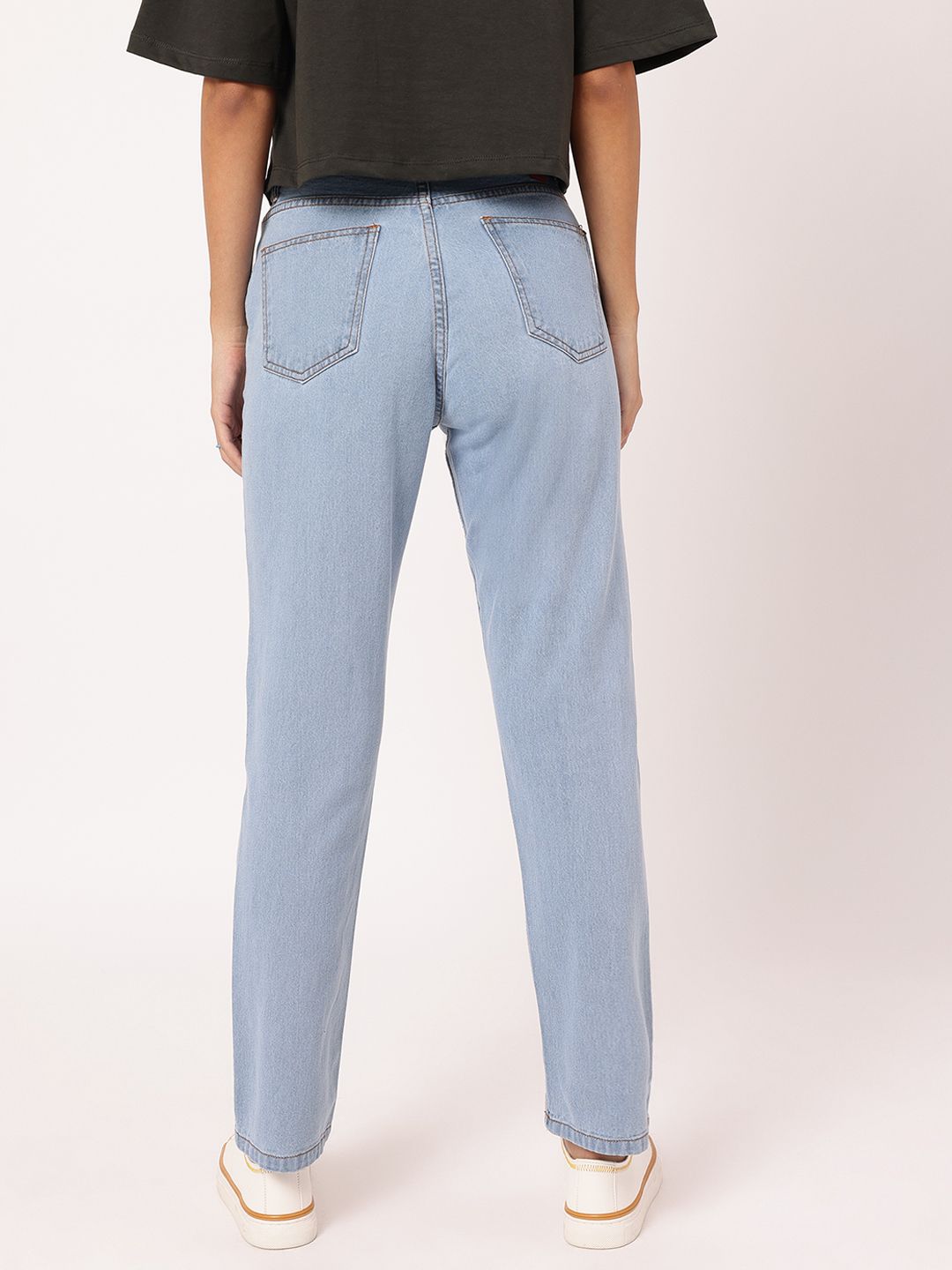DressBerry Women Street Smart Printed Barrel Fit  Jeans