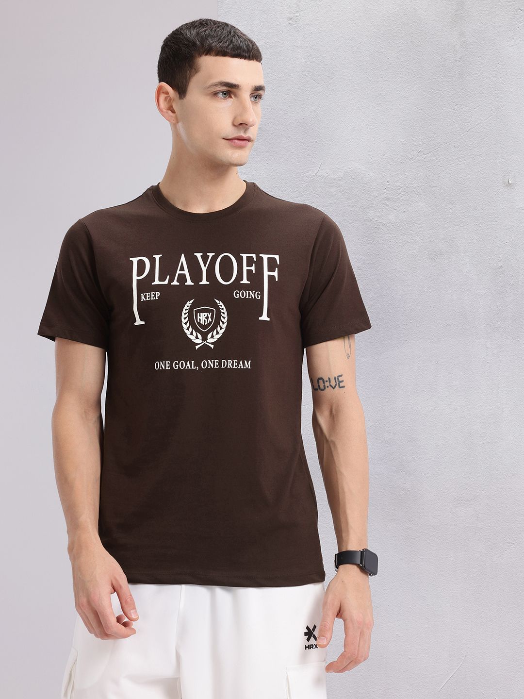 HRX by Hrithik Roshan Printed Lifestyle T-shirt