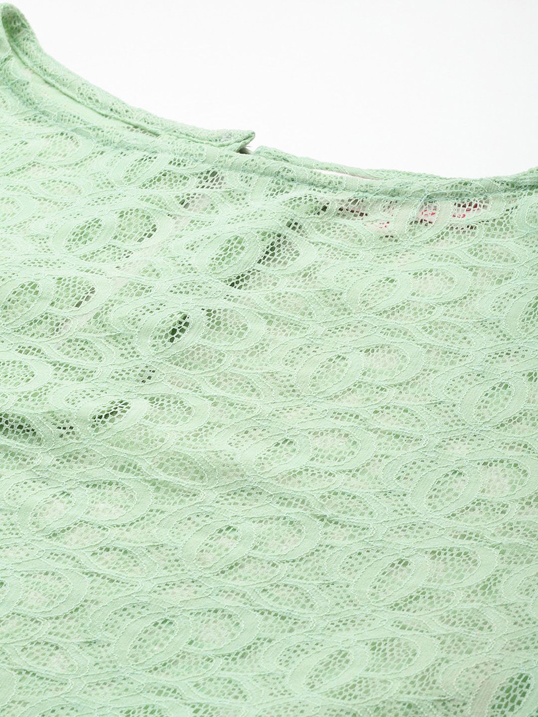 all about you Puff Sleeve Lace Top With Camisole
