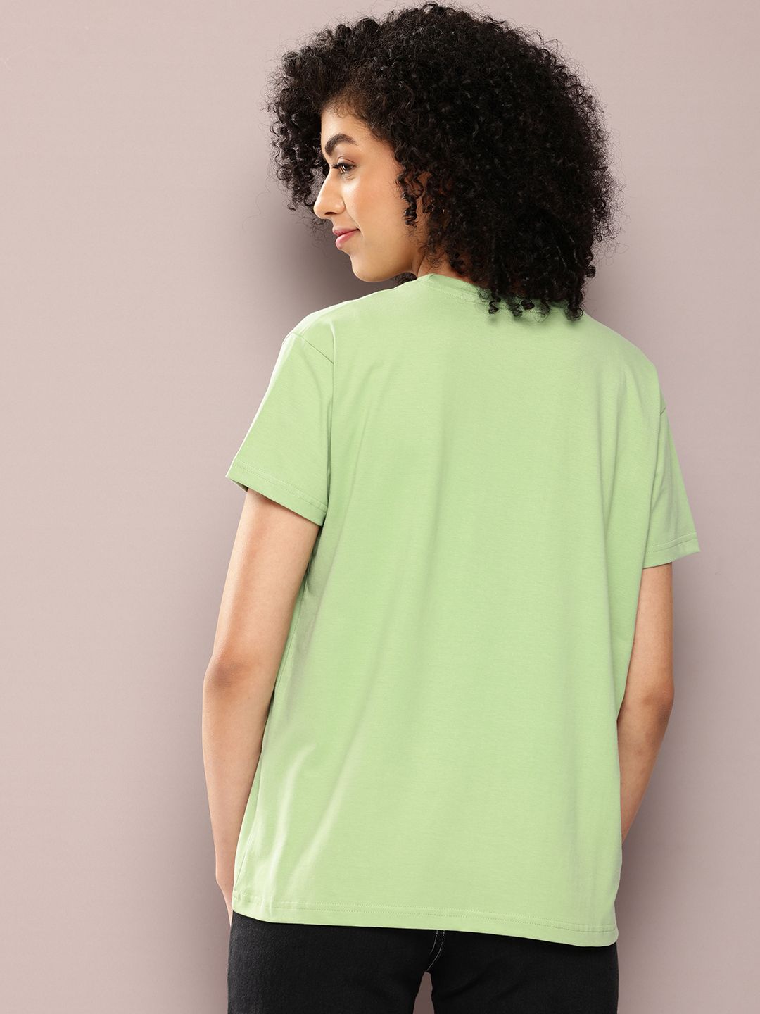 DILLINGER Women Graphic Printed Boxy T-shirt