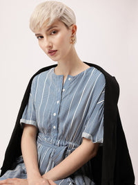 DressBerry Playful Lines, Kawaii Vibes A-Line Mini Dress