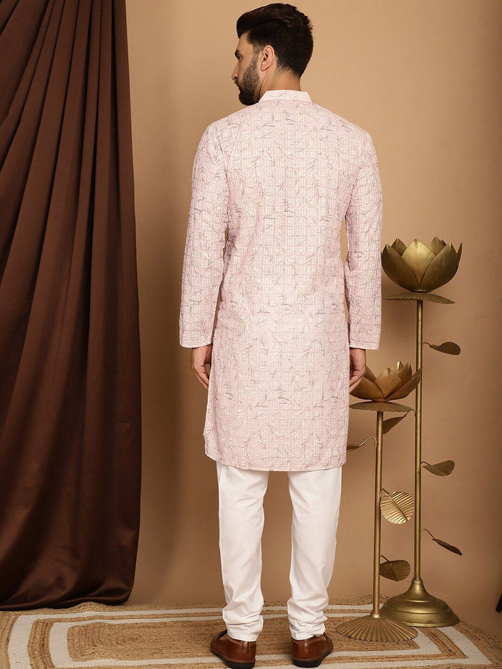 SOJANYA Floral Printed Pure Cotton Kurta With Churidar