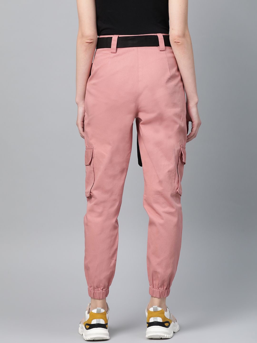 STREET 9 Women Rose Cropped Cargos