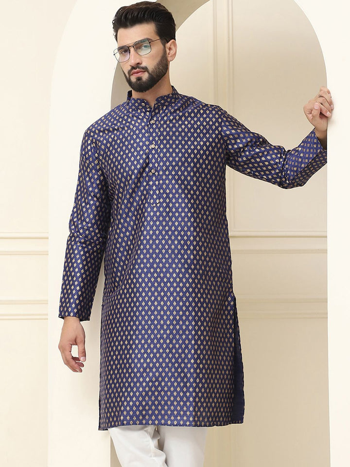 SOJANYA Motif Etnik Bercetak Kurta