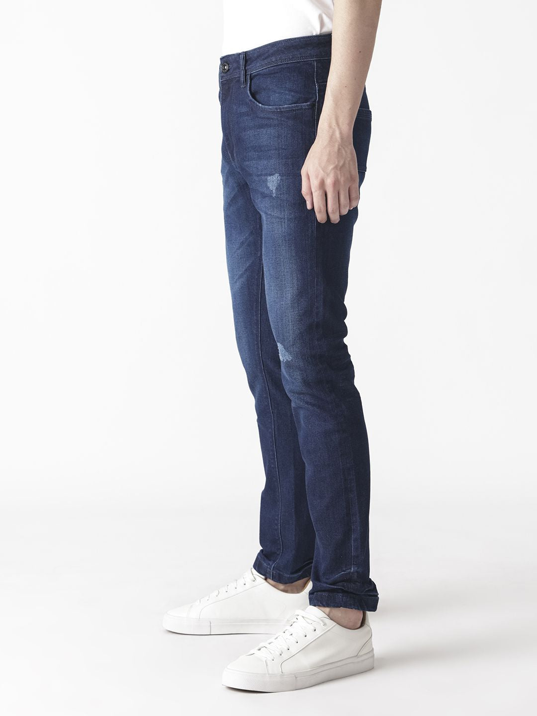 RARE RABBIT Men Movado Mid-Rise Slim Fit Jeans