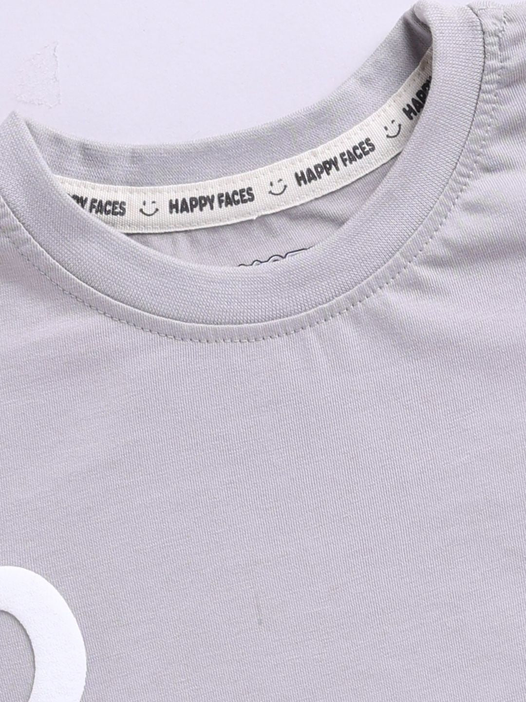 Happy Faces Kids Boys Snoopy Printed Pure Cotton T-Shirt
