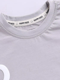 Happy Faces Kids Boys Snoopy Printed Pure Cotton T-Shirt