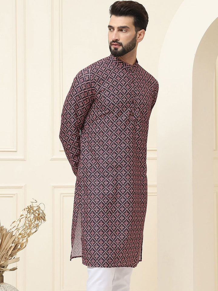SOJANYA Ethnic Motifs Printed Pure Cotton Kurta