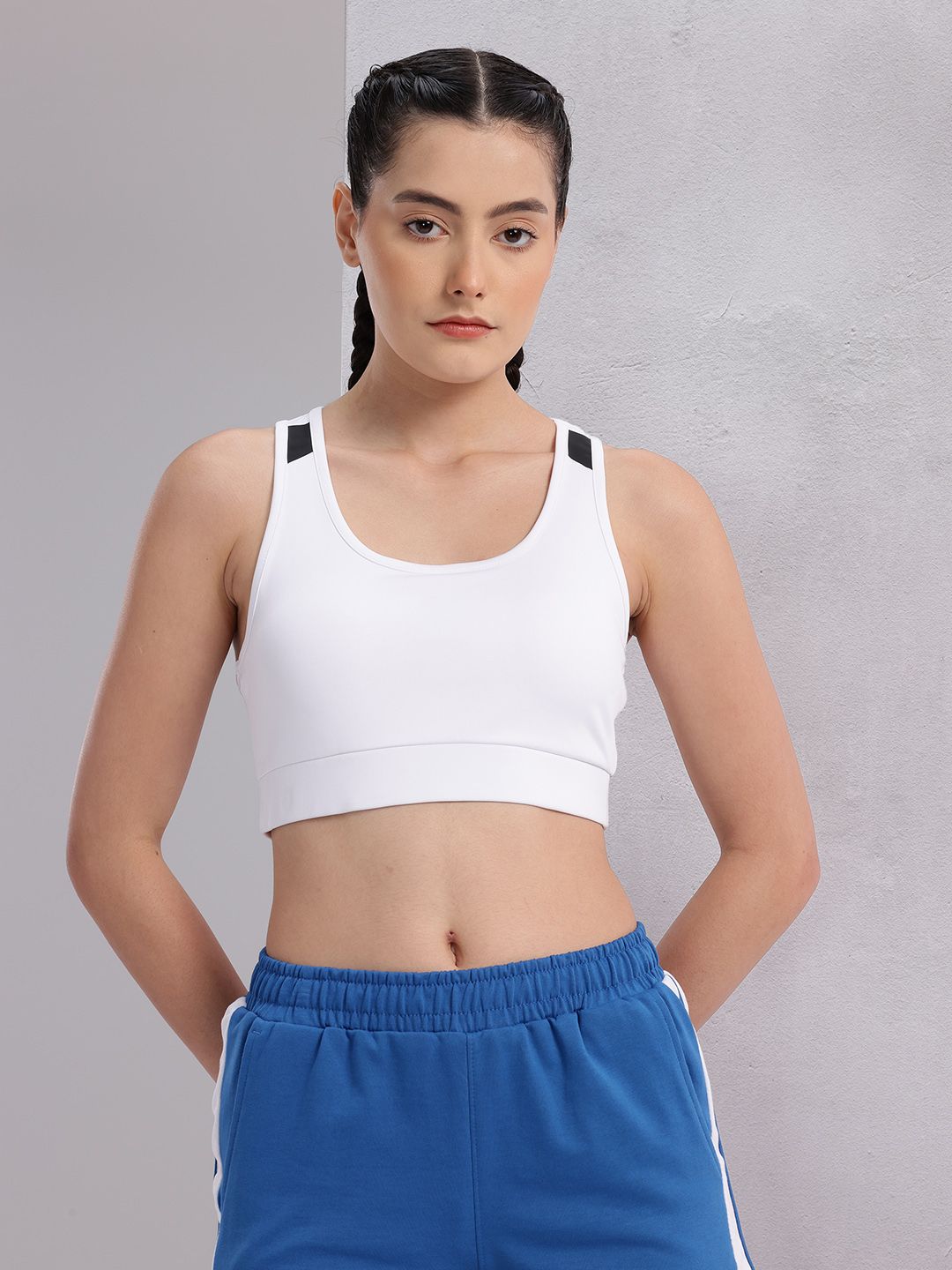 HRX by Hrithik Roshan Lightly Padded Racerback Rapid-Dry Training Bra
