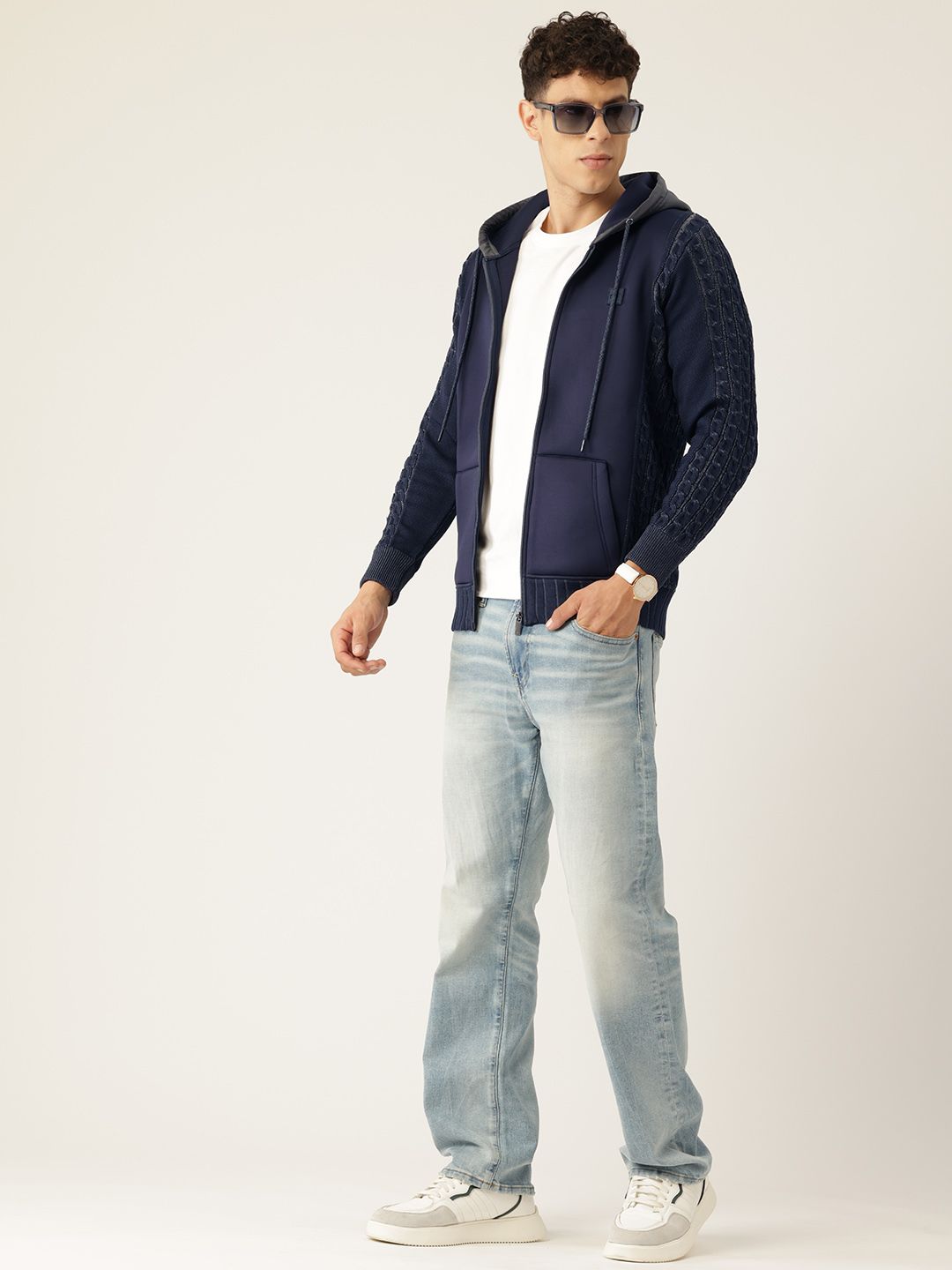 Monte Carlo Men Cable Knit Cardigan