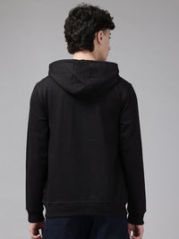 Park Avenue Striped Hooded Slim Fit Sweatshirt