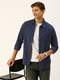 Thomas Scott Men Classic Slim Fit Flannel Casual Shirt