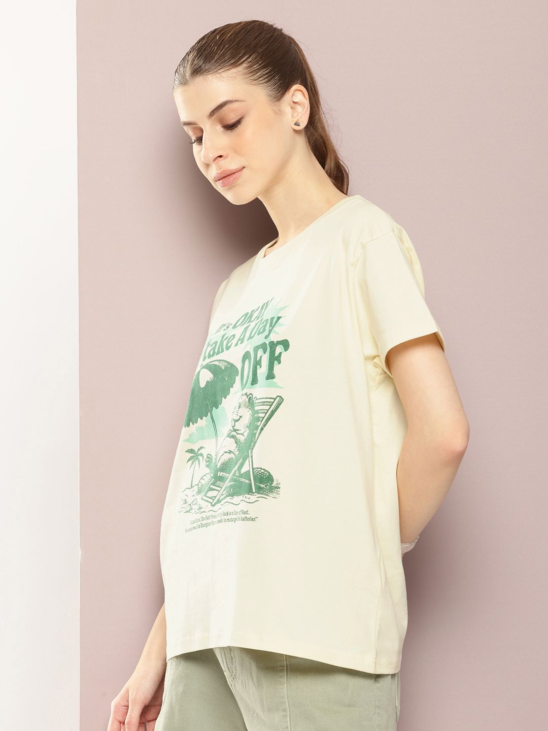 DILLINGER Printed Pure Cotton Boxy T-shirt