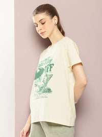DILLINGER Printed Pure Cotton Boxy T-shirt
