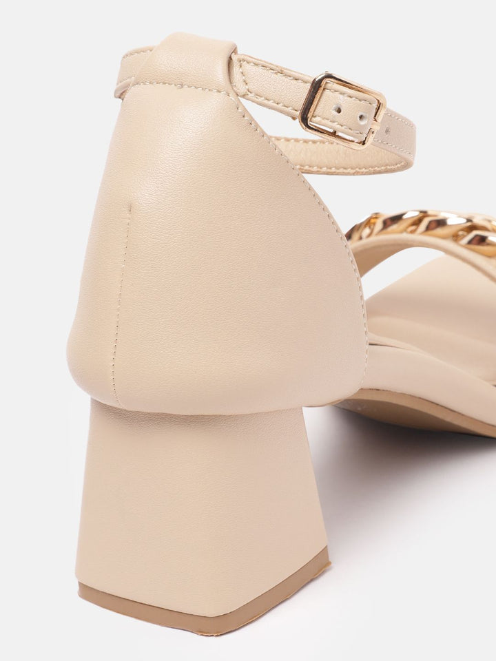 Lino Perros Ankle Loop Block Heels