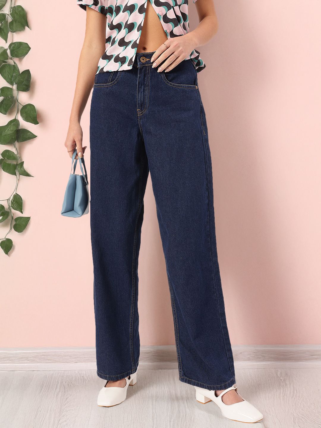 DressBerry Women Baggy Fit Stretchable Jeans