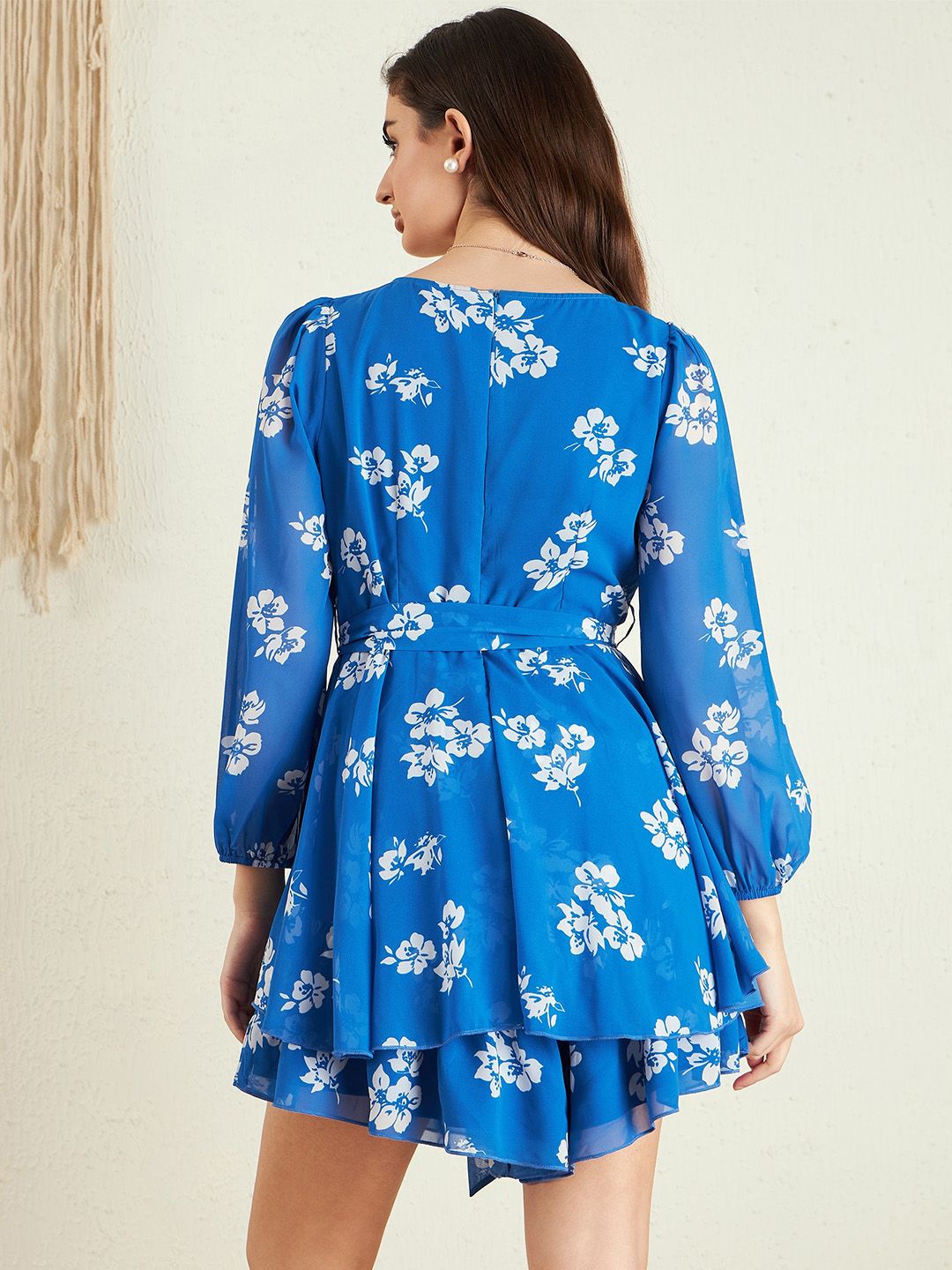Berrylush Floral Printed Playsuit