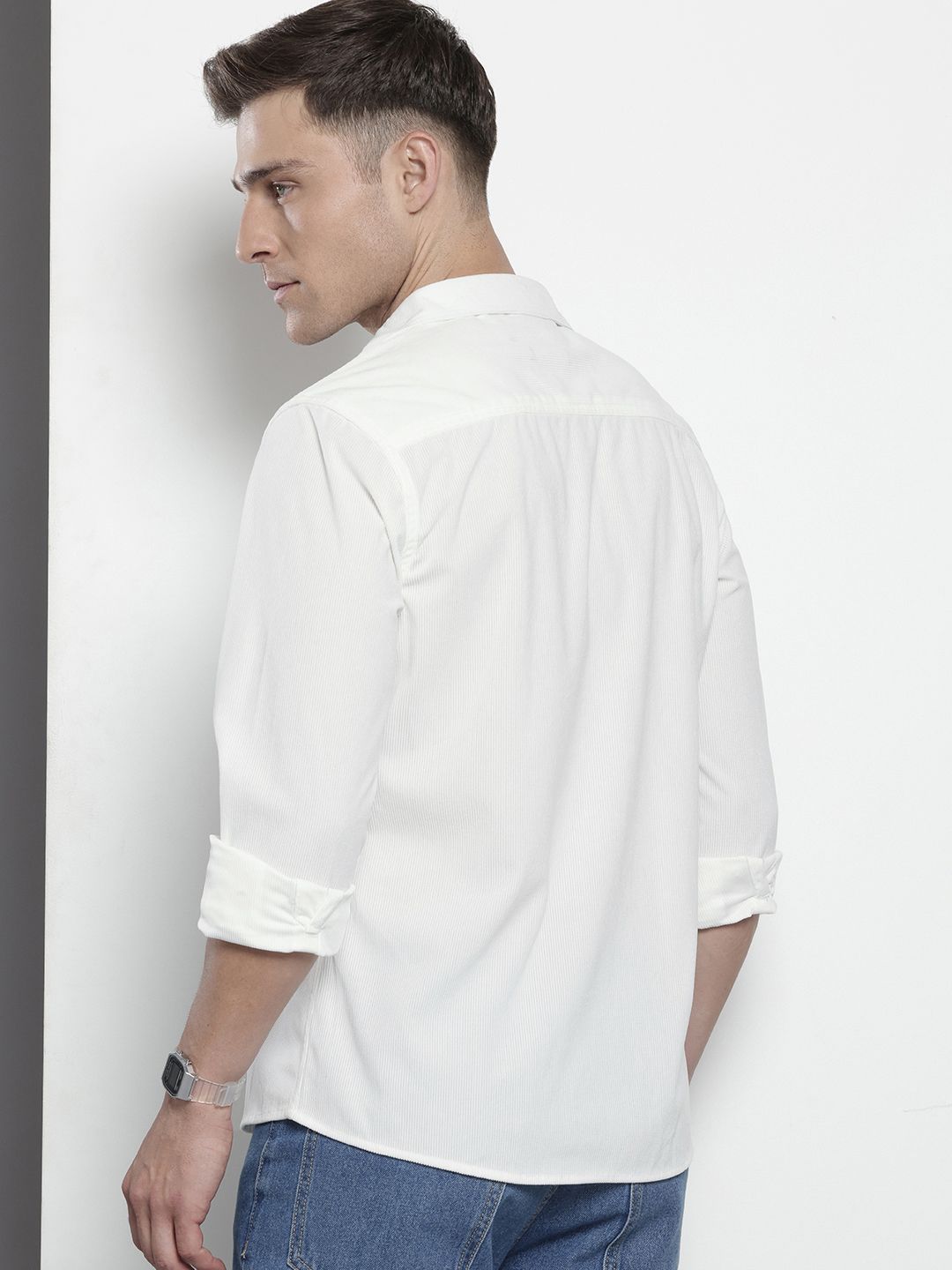 The Indian Garage Co Corduroy Casual Shirt