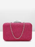 Lino Perros Women Glittery Effect Box Clutch