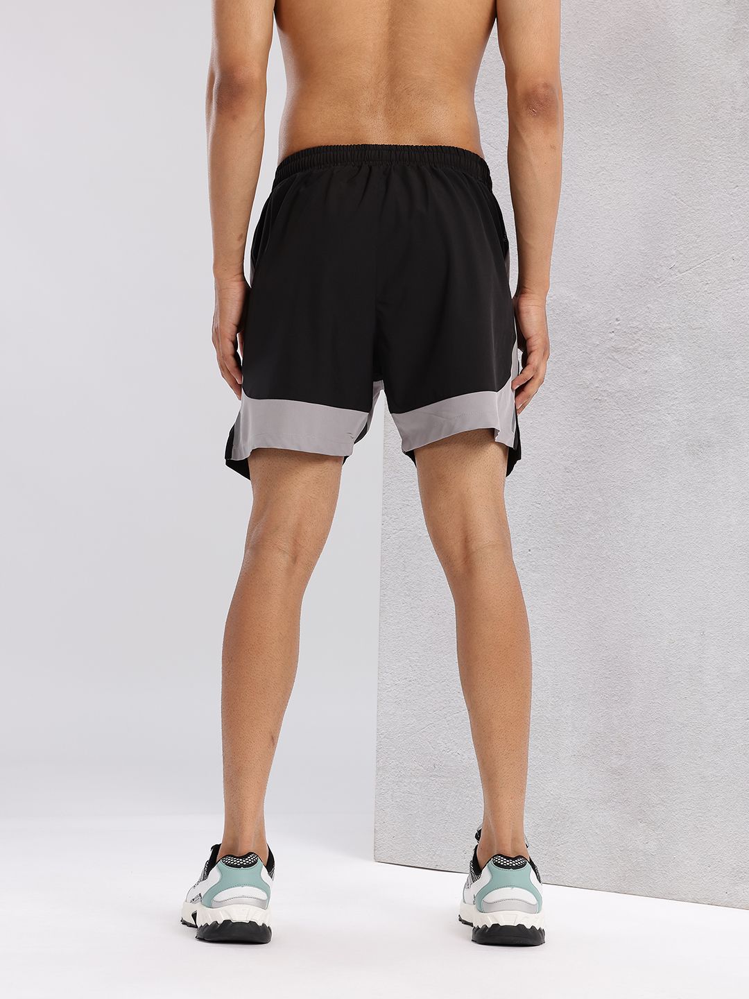 HRX by Hrithik Roshan Men Colourblocked Rapid-Dry Running Shorts