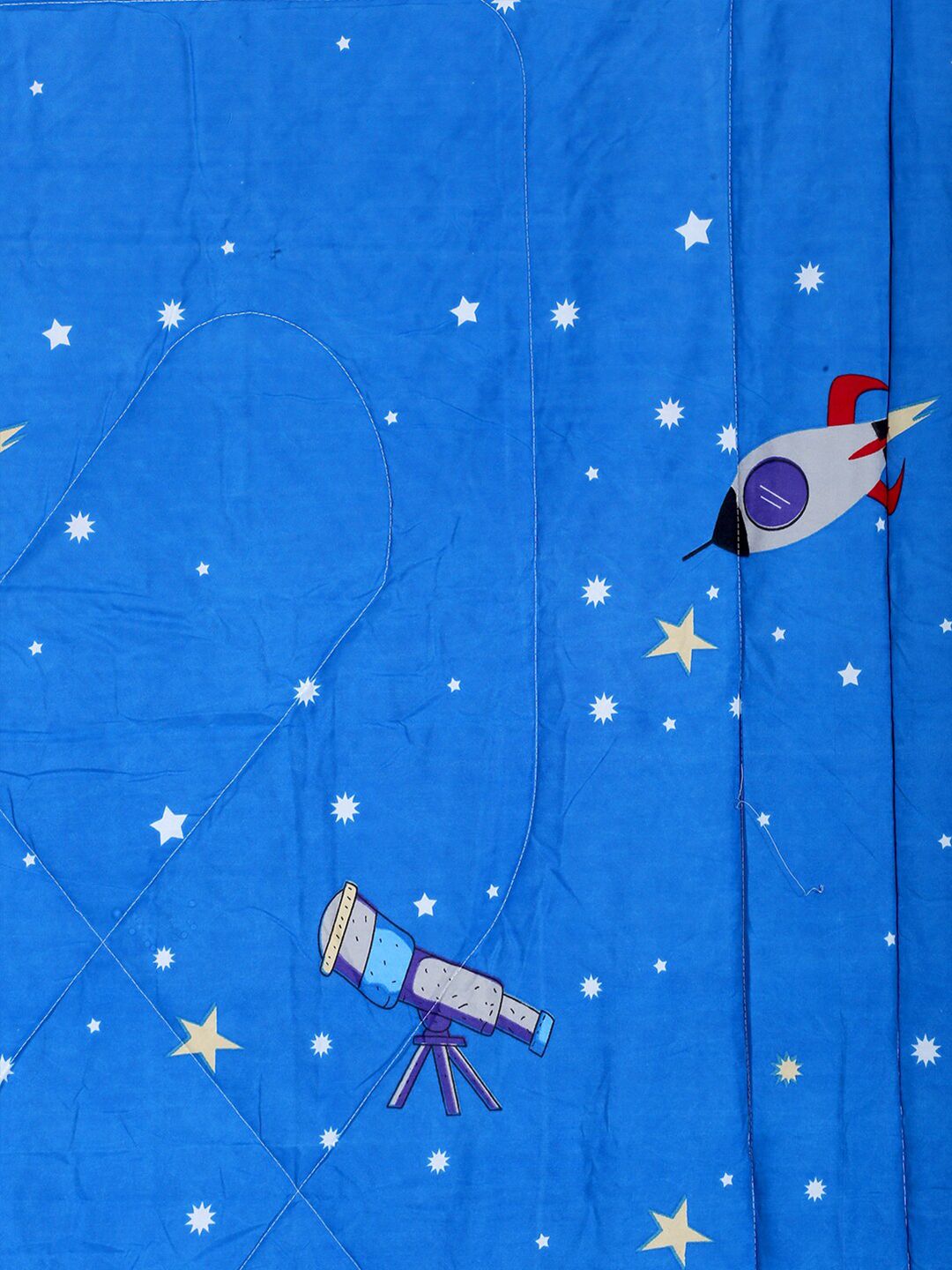 HOSTA HOMES Multi Cartoon Characters Heavy Winter 210 GSM Single Bed Comforter