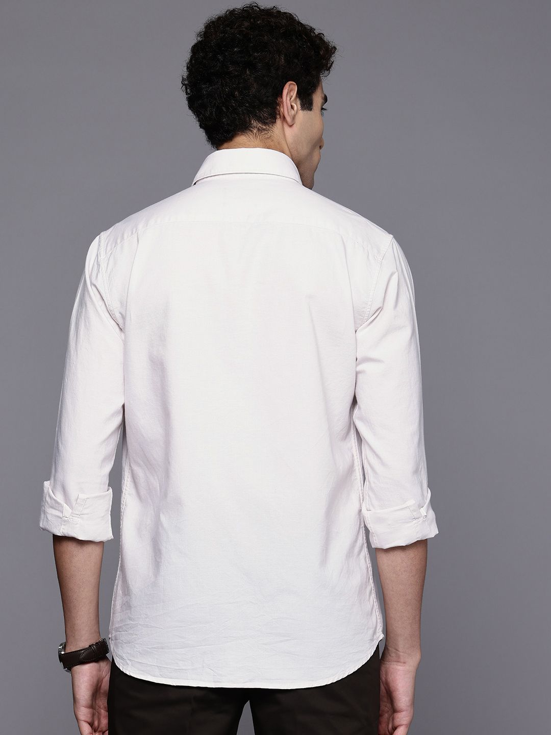 Raymond Pure Cotton Slim Fit Casual Shirt