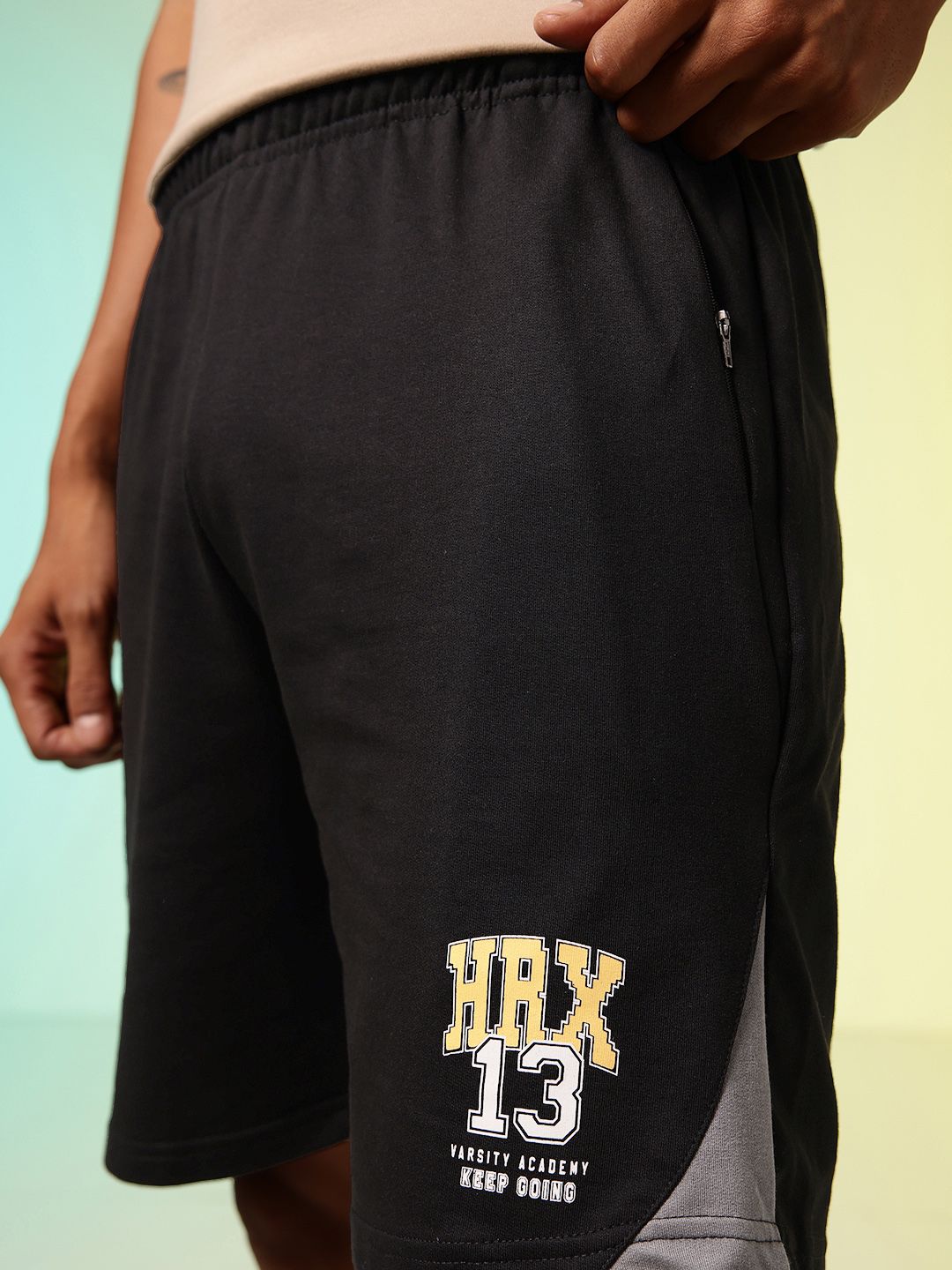 HRX by Hrithik Roshan Men Typography Printed Lifestyle Regular Shorts