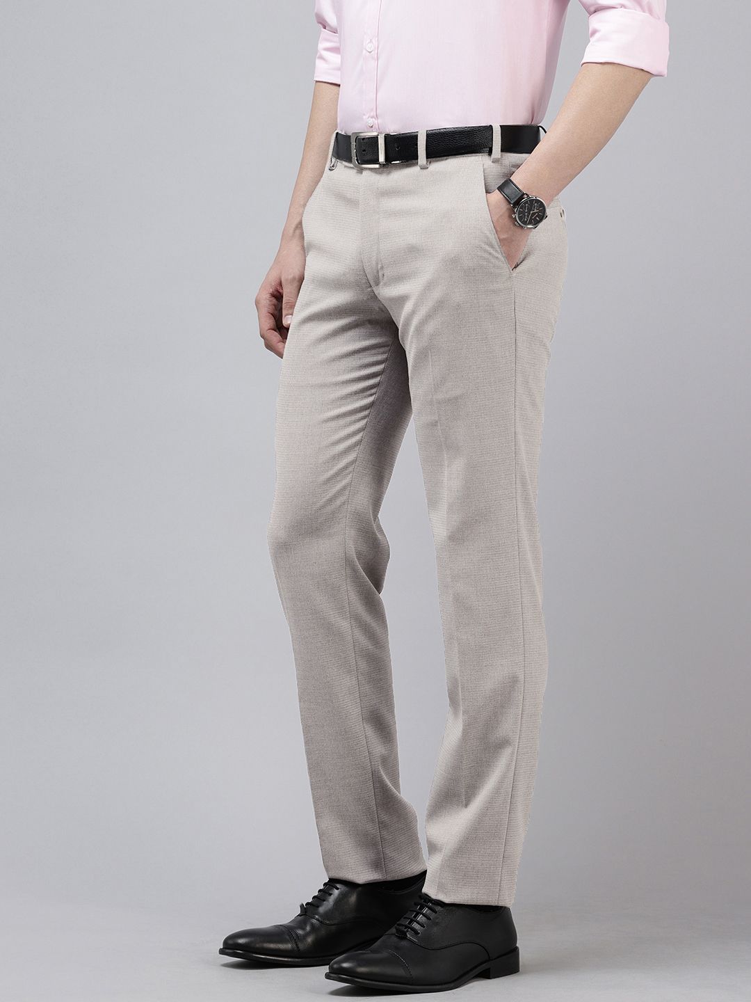 Park Avenue Men Slim Fit Formal Trousers
