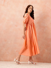all about you Empire Midi Ethnic Dress